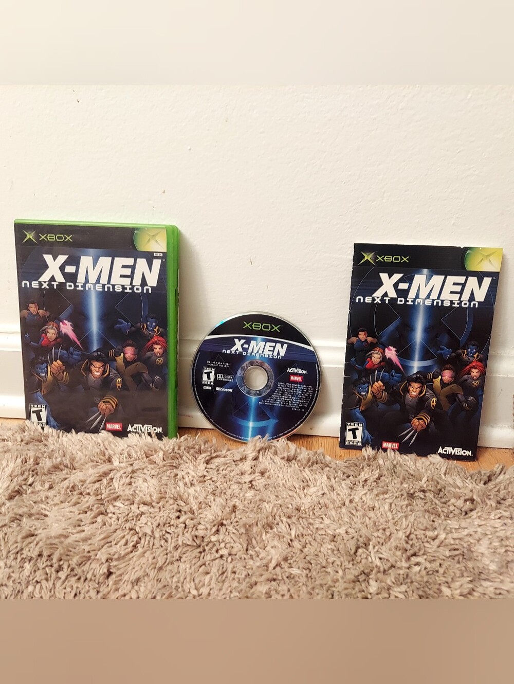X-men Next Dimension CIB Xbox Original X men next dimension xbox og complete